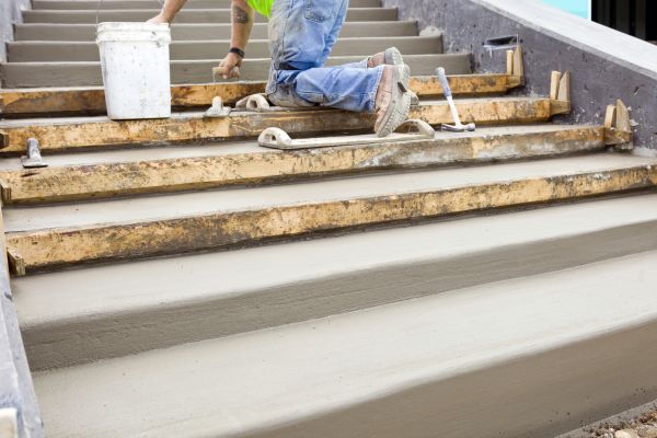 Concrete Steps Pouring in Westminster