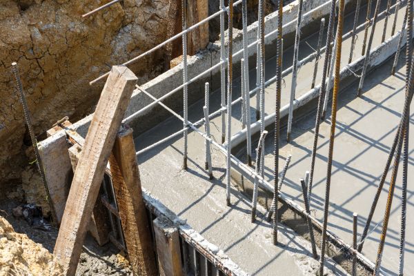 Concrete Footing Pouring in Westminster