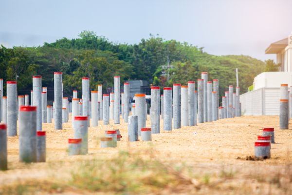 Concrete Pile Installation in Westminster