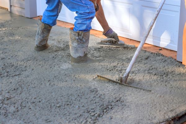 Driveway Slab Construction in Westminster