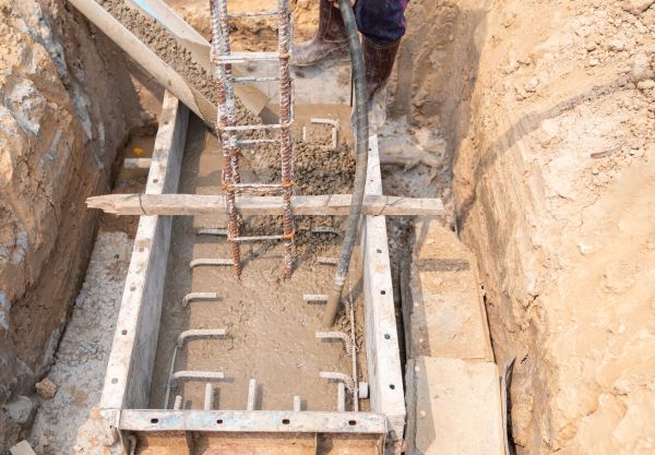 Cement Foundation Pouring in Westminster