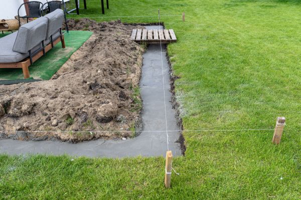 Cement Footer Installation in Westminster