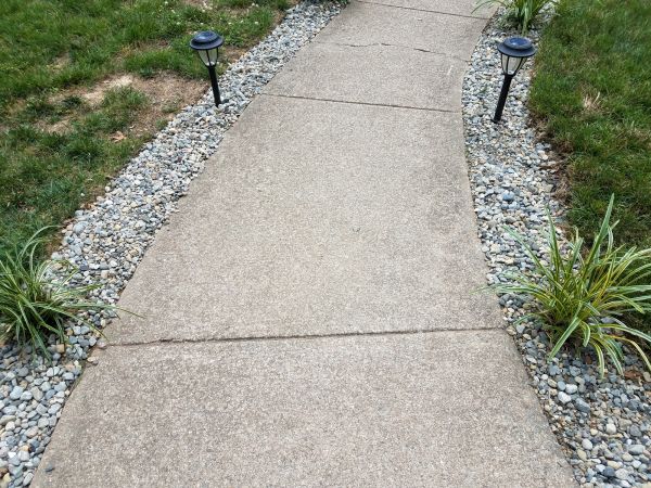 Cement Path Construction in Westminster