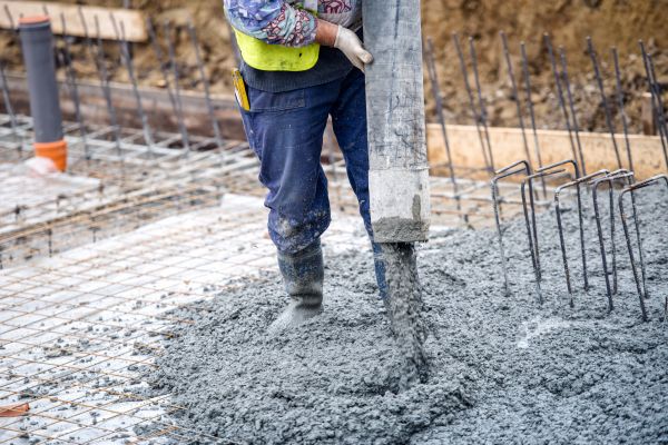 Cabin Foundation Pouring in Westminster