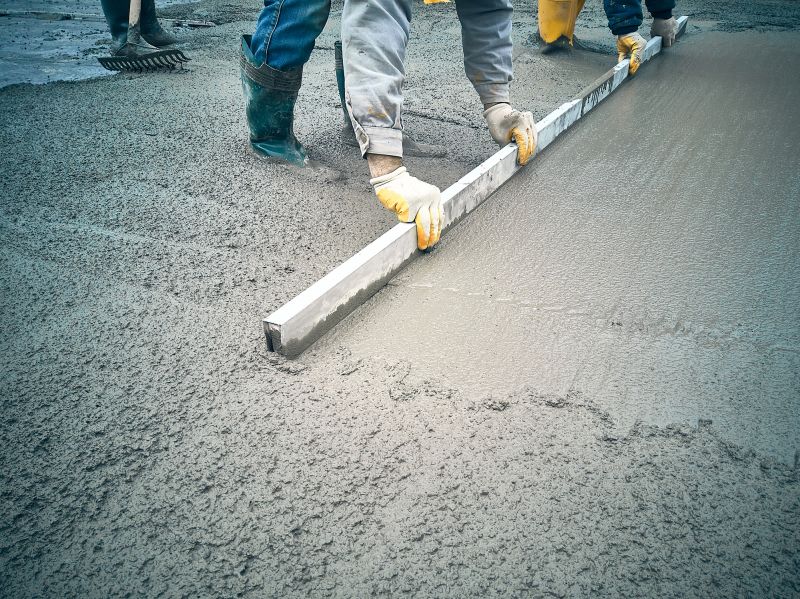 Spring Concrete Pour
